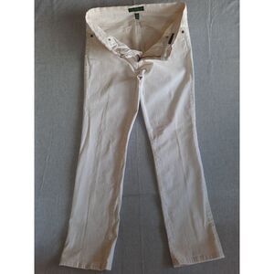 LRL‎ Lauren Jeans Co. Ralph Lauren Women 12 Modern Straight Stretch Denim Jeans